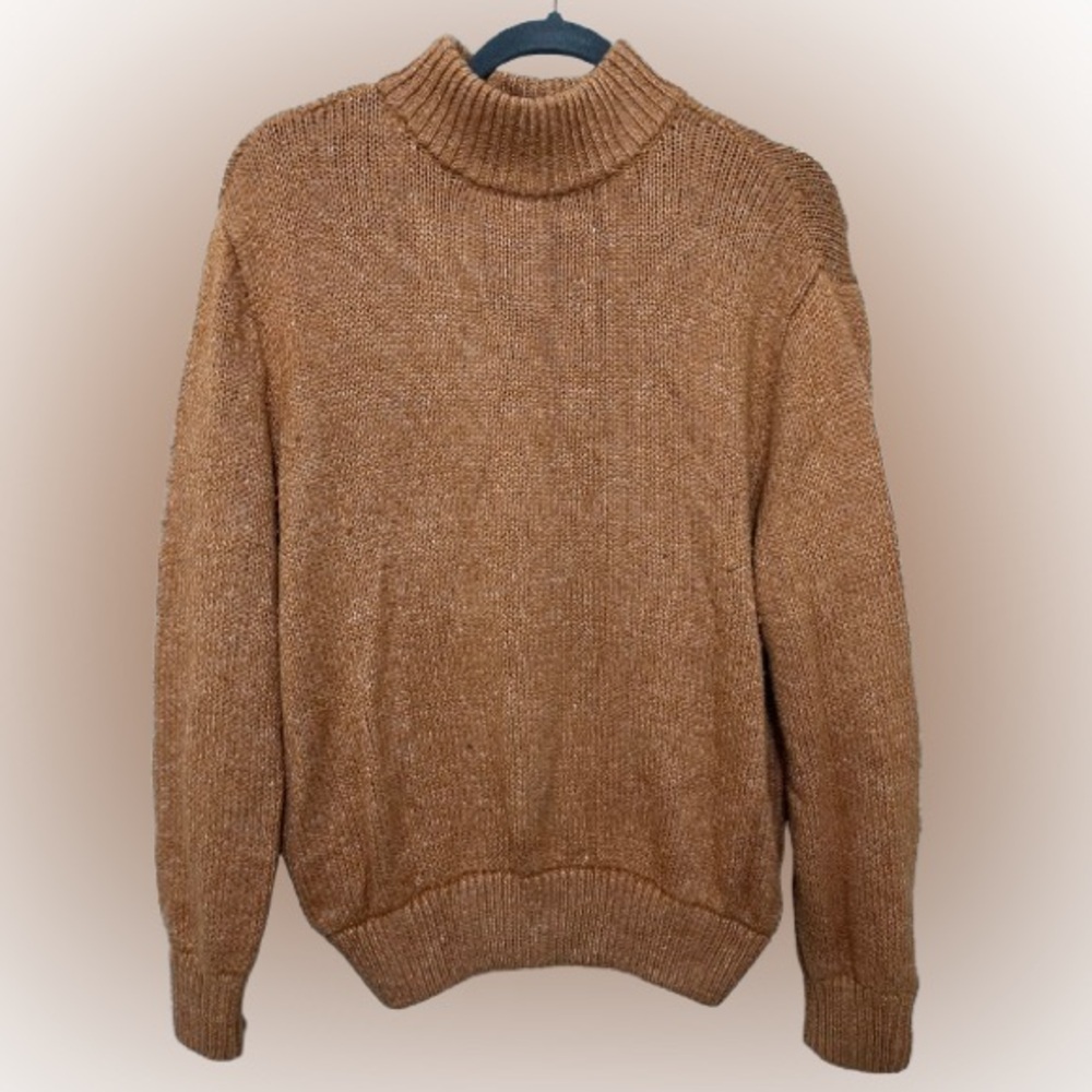 Aerie brown fall chenille knit sweater